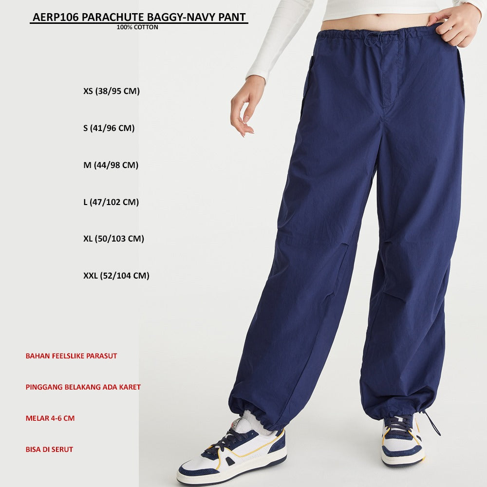 Celana Panjang Wanita Feelslike (AERP106 PARACHUTE BAGGY PANT)