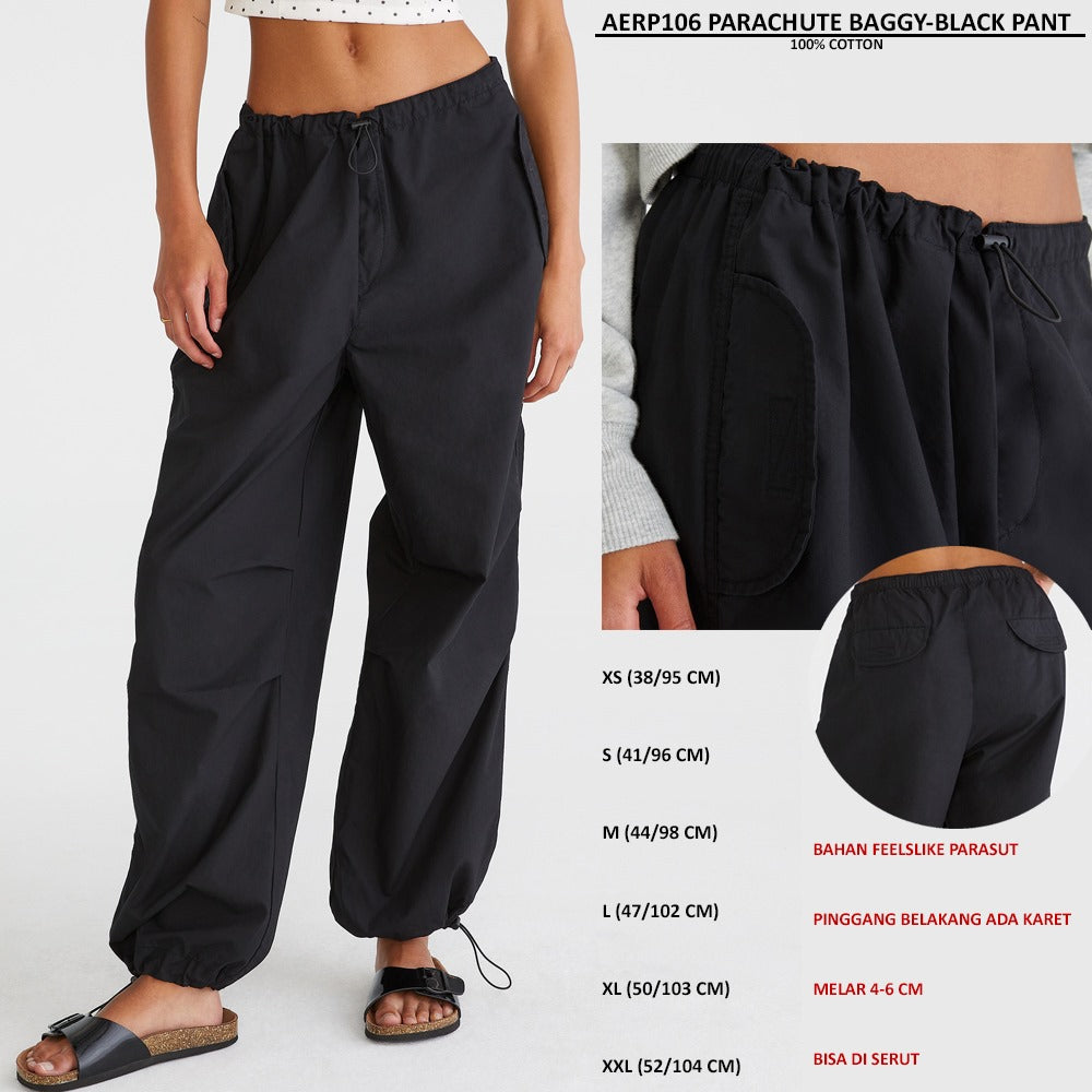 Celana Panjang Wanita Feelslike (AERP106 PARACHUTE BAGGY PANT)