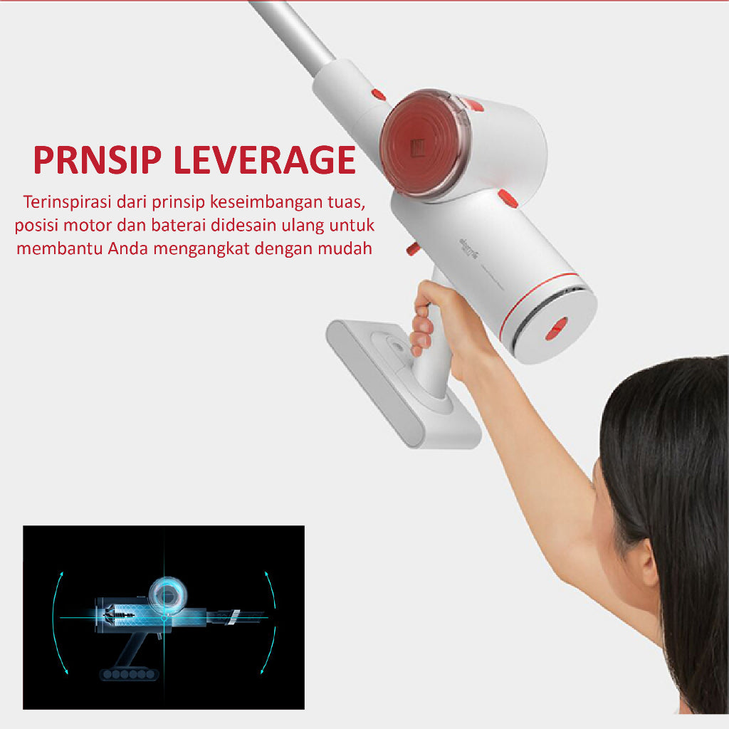 DEERMA VC25 VC25plus Handheld Wireless Vacuum Cleaner Vacuum Nirkabel Penyedot Debu