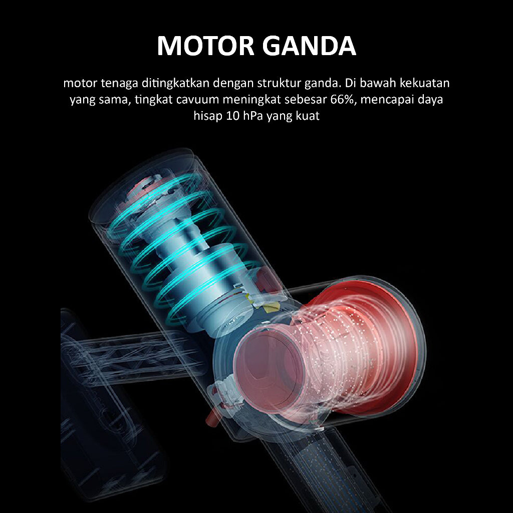 DEERMA VC25 VC25plus Handheld Wireless Vacuum Cleaner Vacuum Nirkabel Penyedot Debu