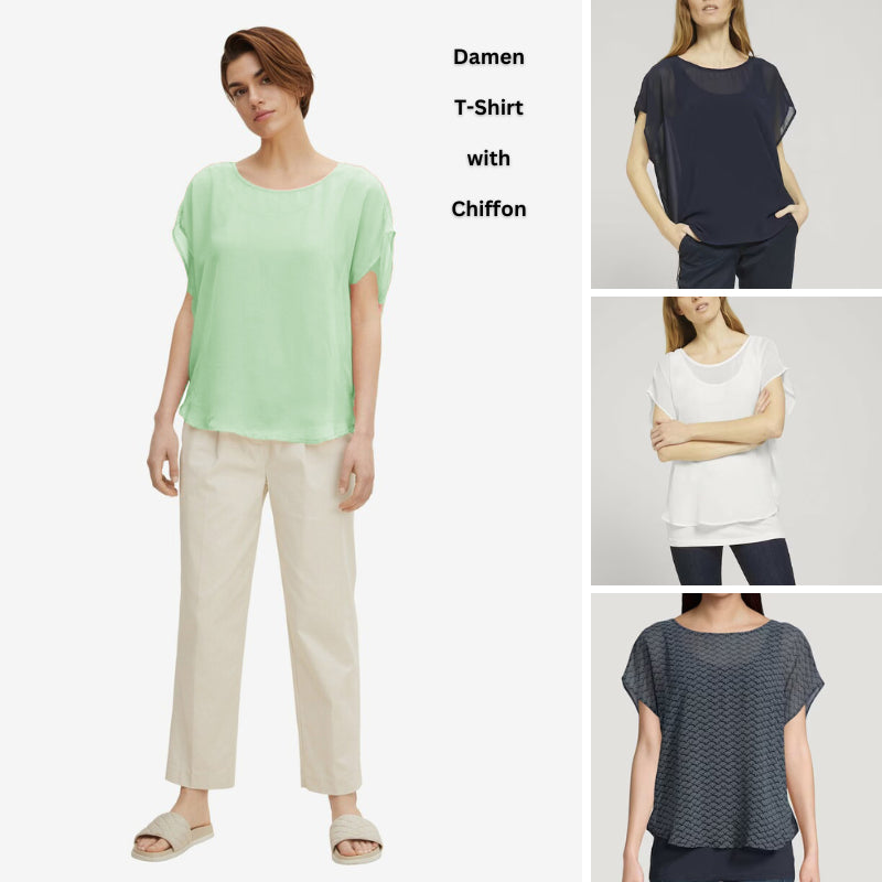 Atasan Blouse Wanita Lengan Pendek (TTL30 LAYER TOP)