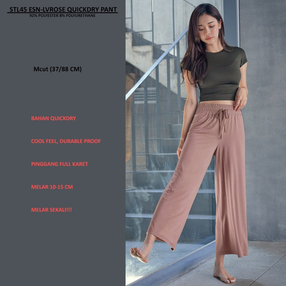 Celana Panjang Kulot Wanita (STL45 ESN QUICKDRY PANT)