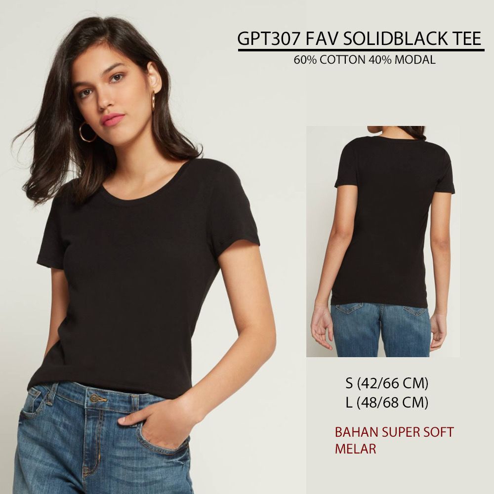 Atasan Kaos WanIta Lengan pendek (GPT307 GRAPHIC TEE)