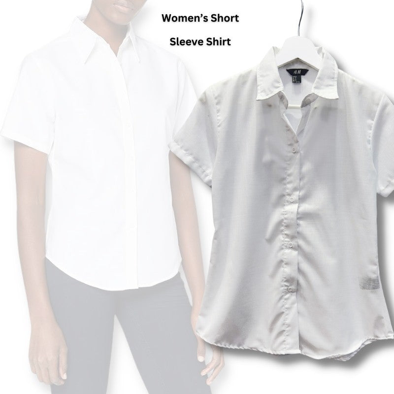 Kemeja Kasual Wanita Lengan Pendek Soft Cotton (HMS513 SHORT SHIRT)