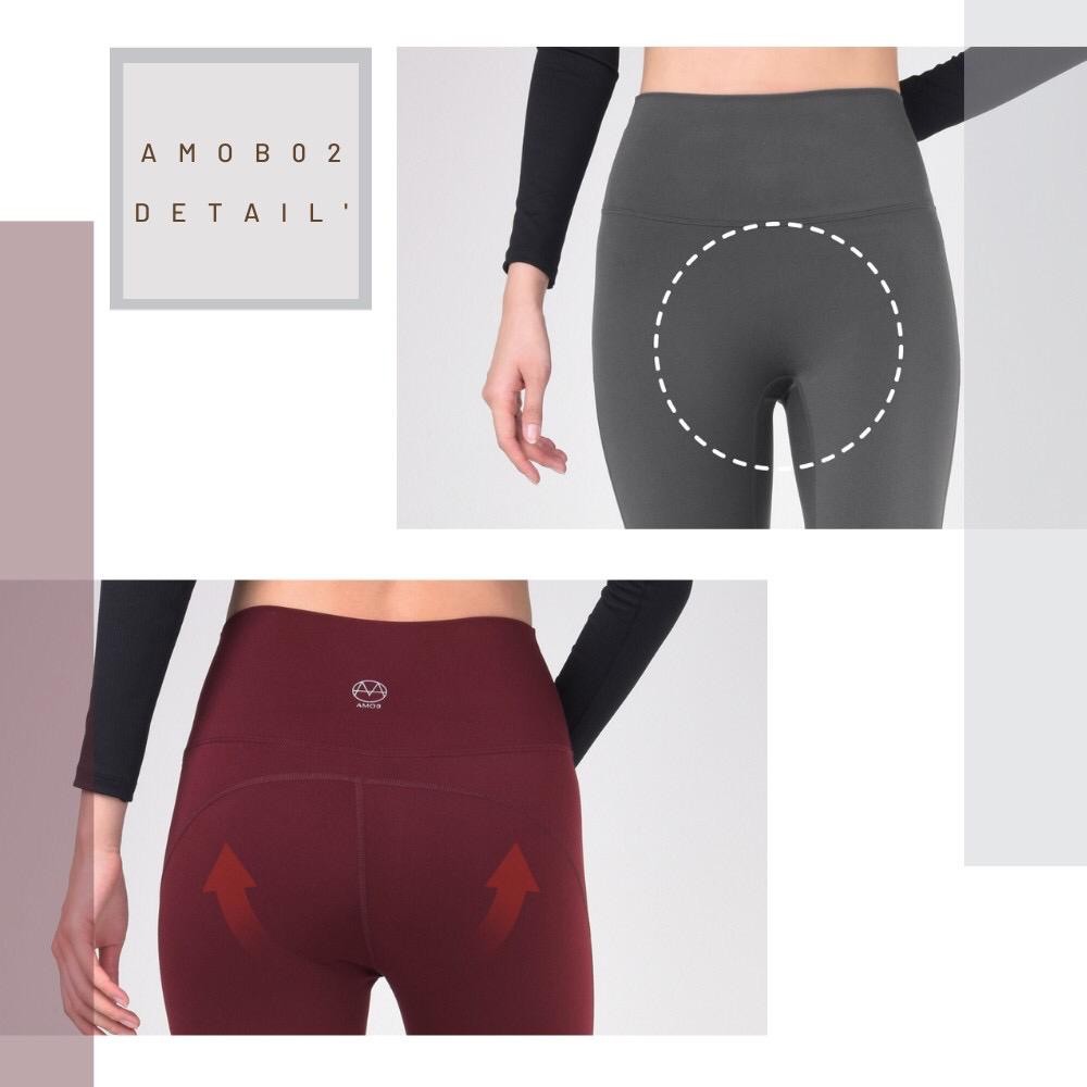 Celana Panjang Olahraga Wanita Pocket Spandex Shaper (AMOB02 JOY POCKET LEGGING)