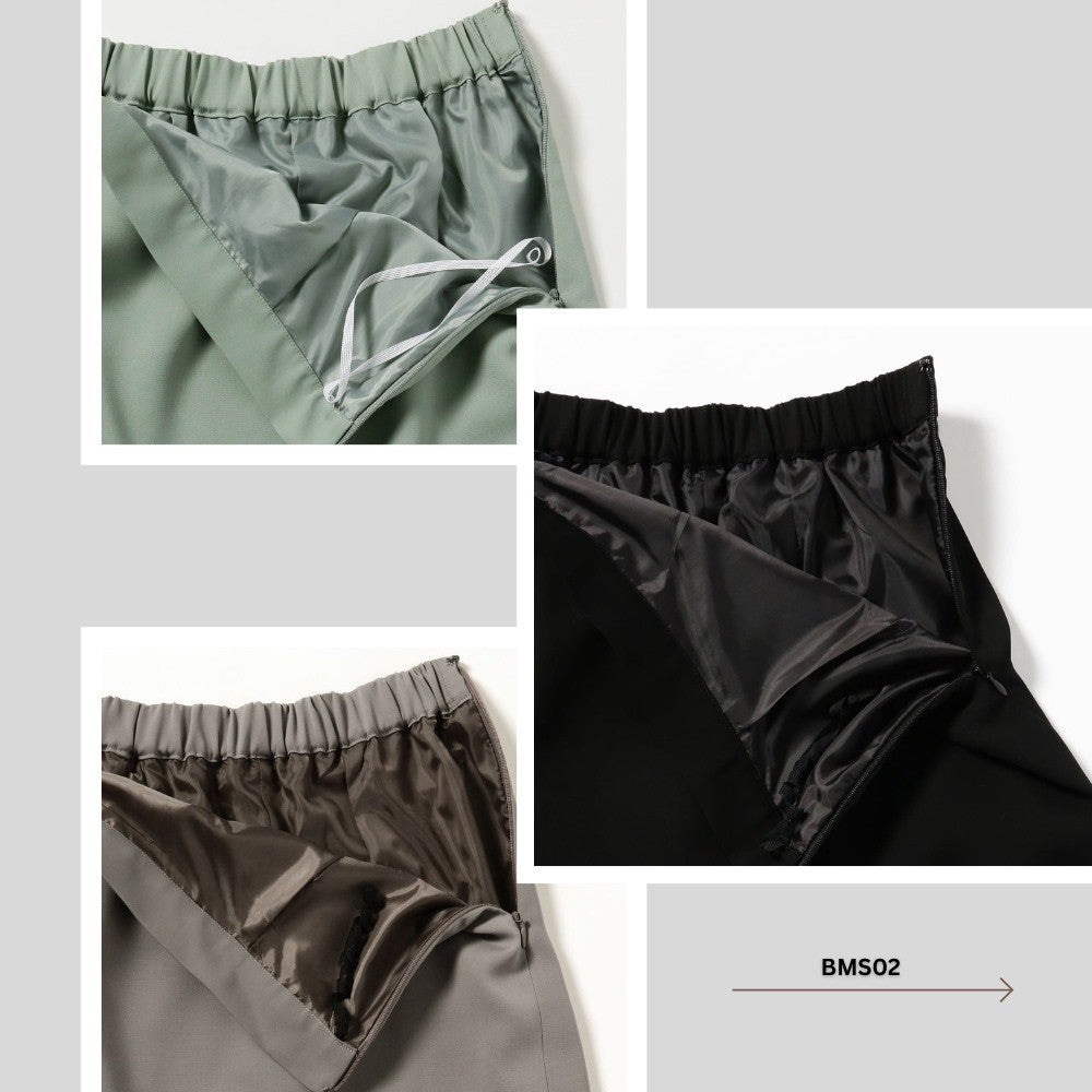 Rok Midi Wanita Rempel Highwaist (BMS02 MIDI SKIRT)