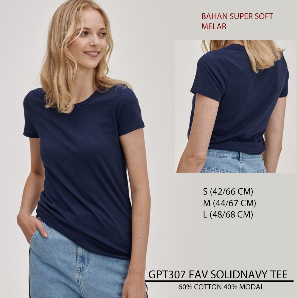 Atasan Kaos WanIta Lengan pendek (GPT307 GRAPHIC TEE)