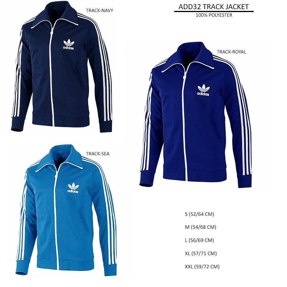 Jaket Olahraga Pria Lengan Panjang (ADD32 TRACK JACKET)