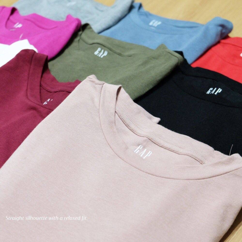 Atasan Kaos Wanita Lengan Panjang Kerah Bulat (GPT349 FATHERLIGHT TOP)