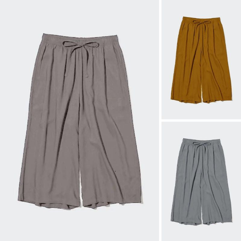 Celana Kulot Wanita 3/4 (UNQ25 CULLOT PANTS)