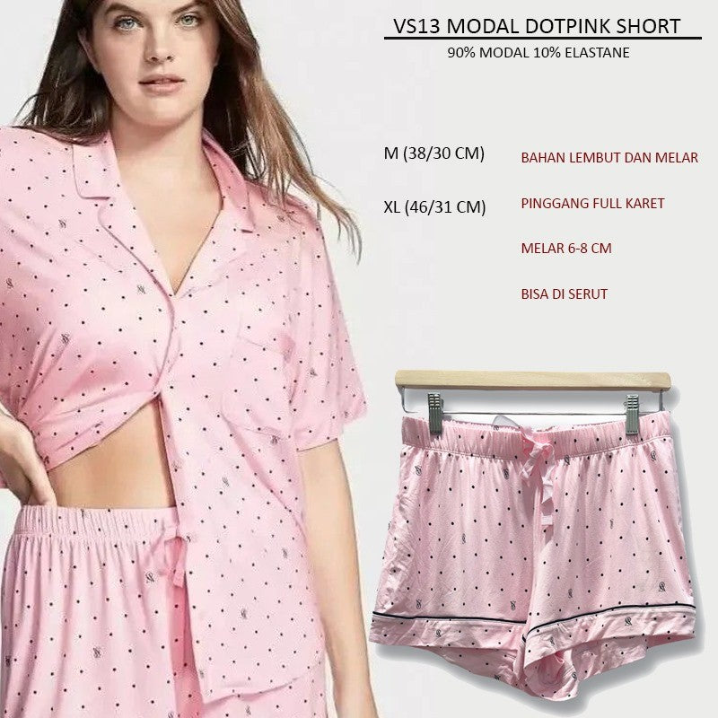 Celana Pendek Santai/Tidur Wanita (VS13 MODAL SHORT)