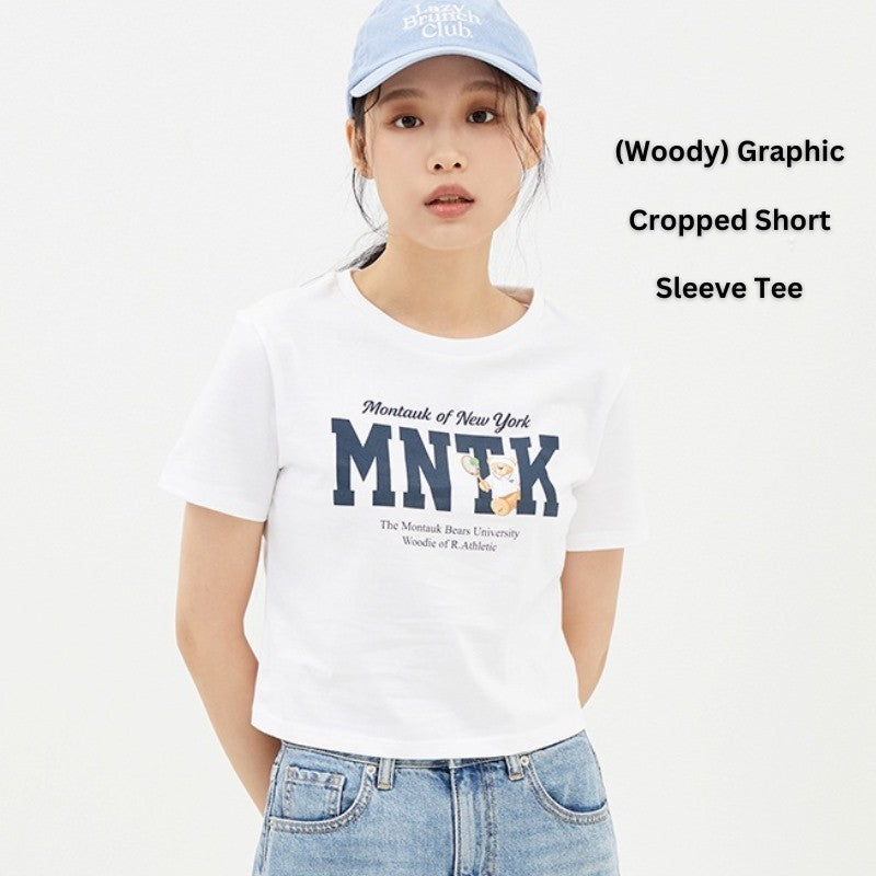 Atasan Kaos Crop Wanita Lengan Pendek Soft Cotton (SPO09 CROPPED TEE)