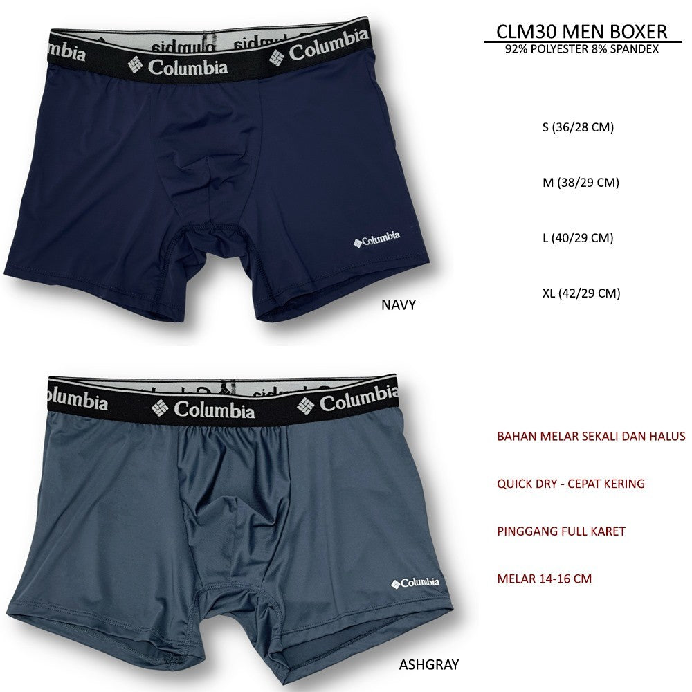 Celana Dalam Boxer Pria Quick Dry (CLM30 MEN BOXER)
