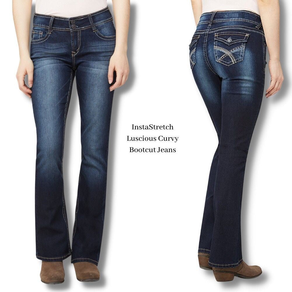 Celana Panjang Jeans Wanita Bootcut CutBray Stretch Midrise (WFL35 CURVY BOOTCUT BESTY)