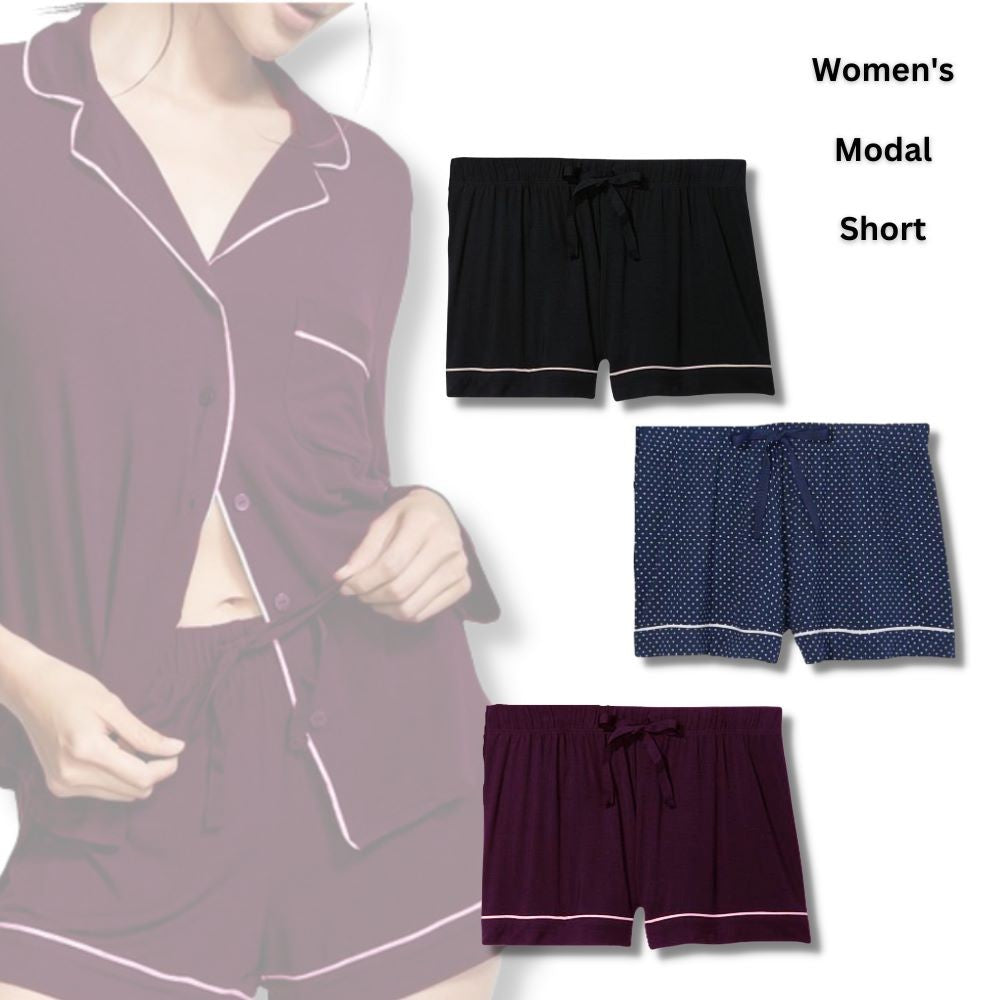 Celana Pendek Santai/Tidur Wanita (VS13 MODAL SHORT)