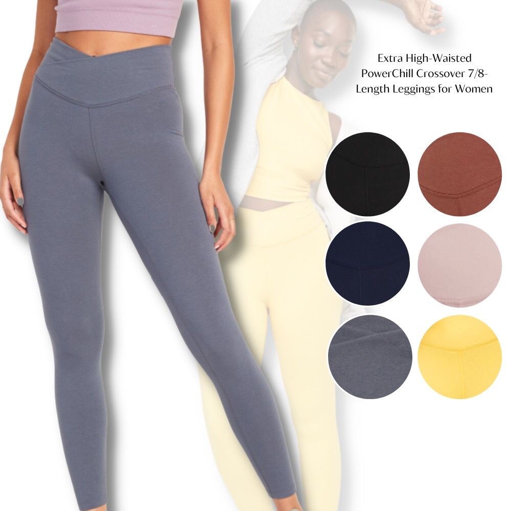 Celana Legging Panjang Olahraga Wanita (ODN497 CRISSCROSS LEG)