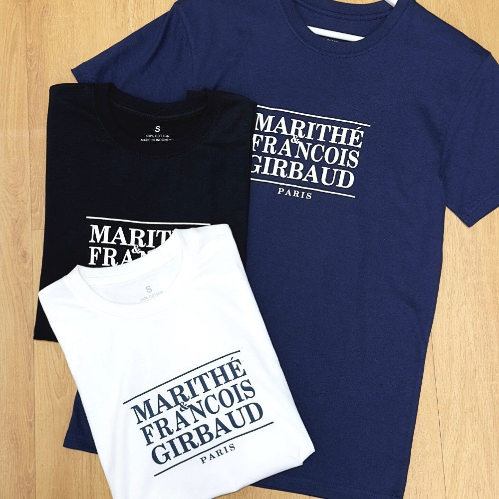 Atasan Kaos Pria/Wanita Lengan Pendek Soft Cotton (MRT01 CLASSIC LOGO TEE)