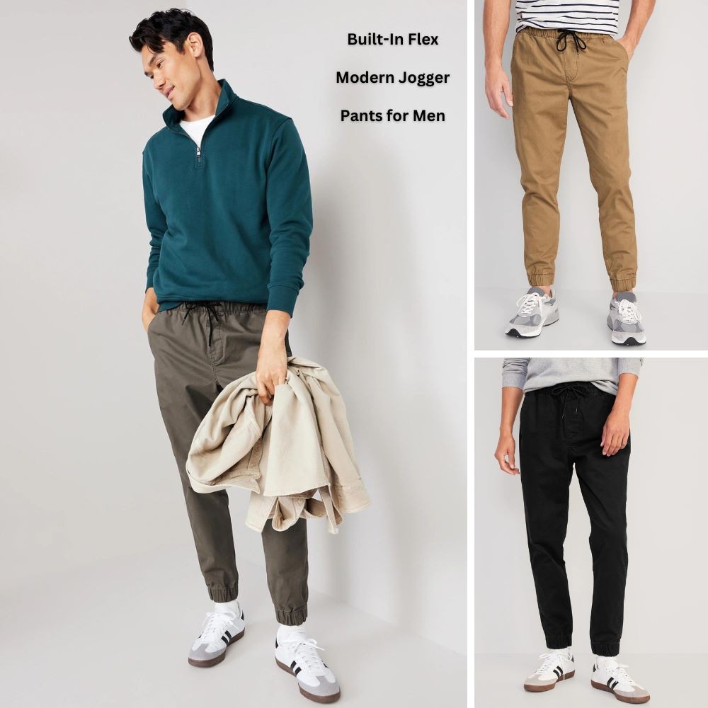 Celana Jeans Jogger Pria Strecth Twill Cotton (ODN541 MODERN JOGGER)