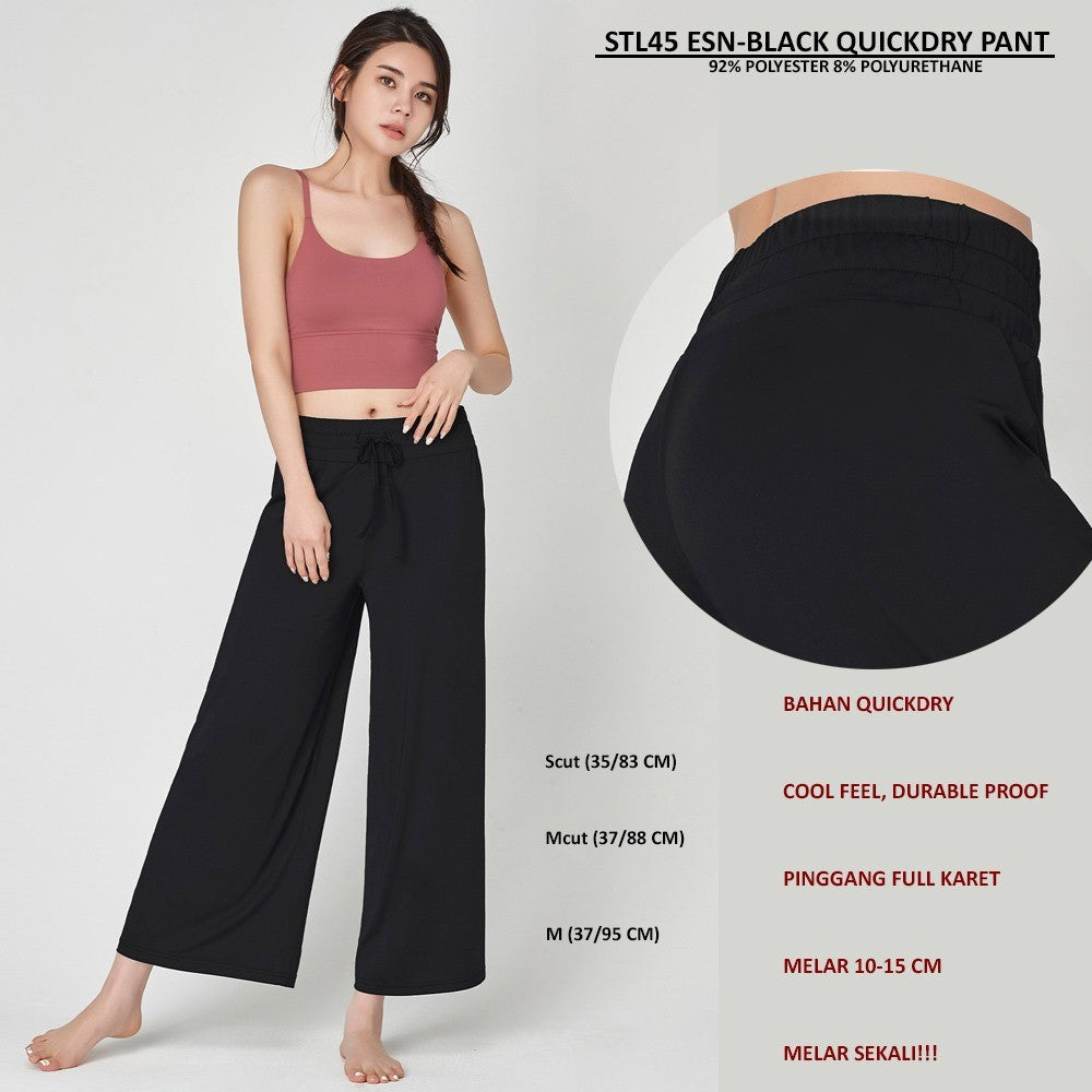 Celana Panjang Kulot Wanita (STL45 ESN QUICKDRY PANT)