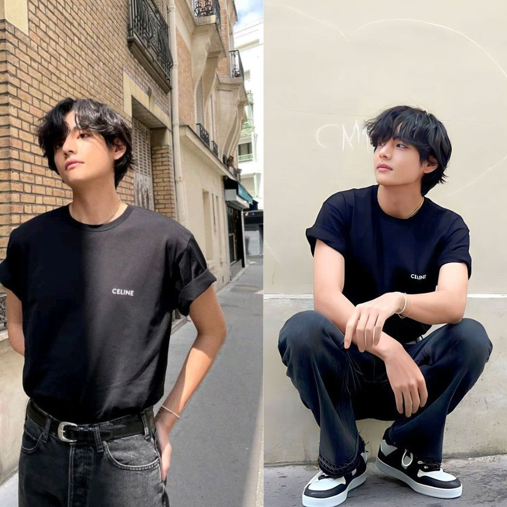 Atasan Koas Pria Lengan Pendek (CELN01 LOOSE WHITE TSHIRT)