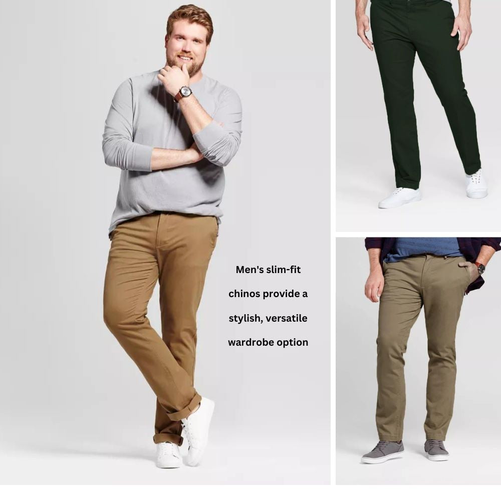 Celana Chino Panjang Pria Slim Fit Midrise Stretch (GFW01 SLIM FIT CHINO)