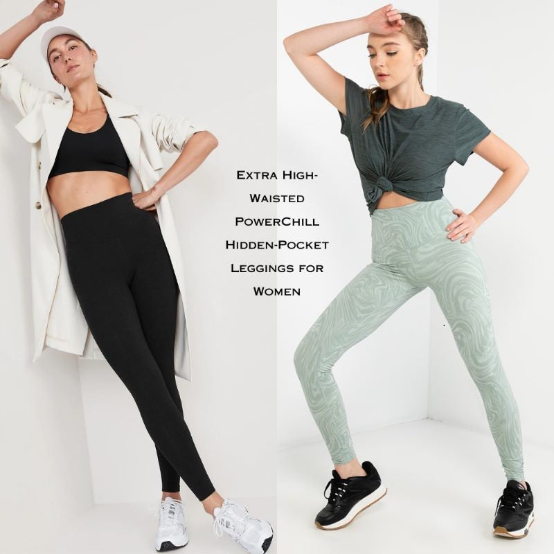 Celana Panjang Legging Olahraga Wanita (ODN501 POWERCHILL LEG)