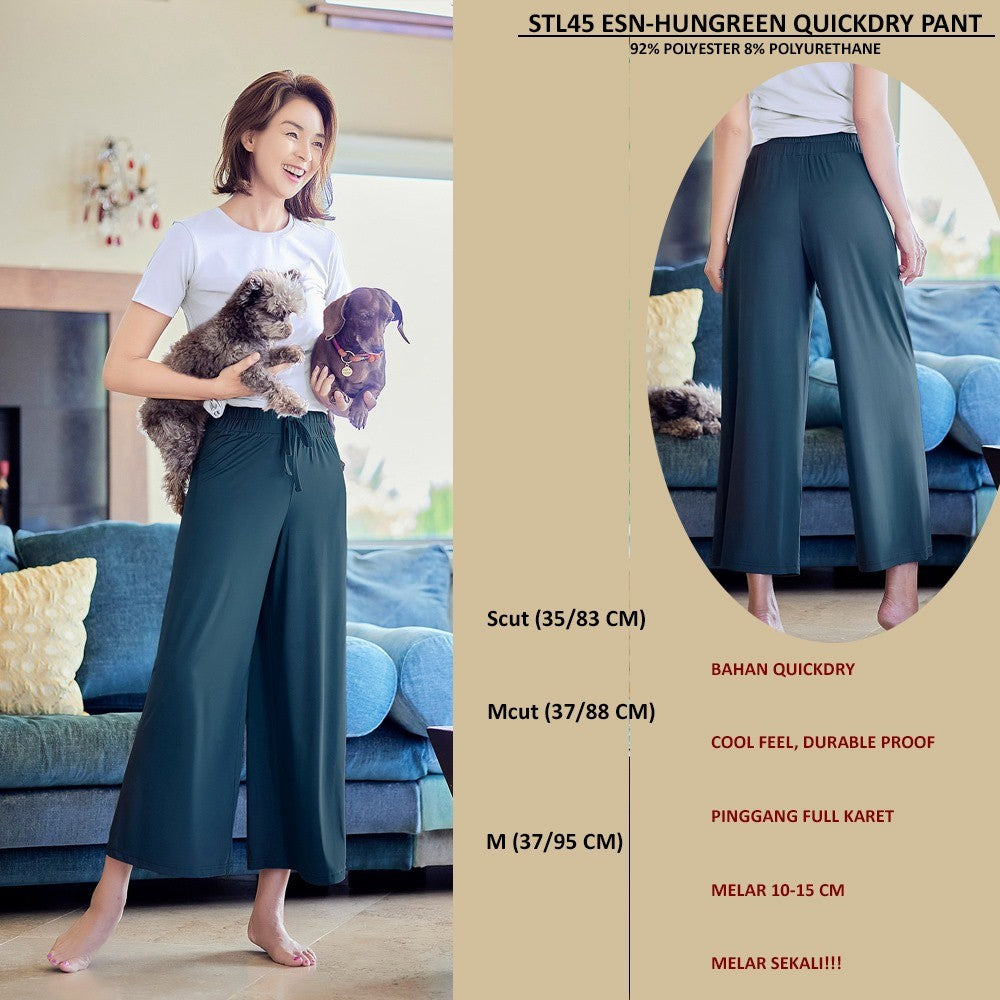 Celana Panjang Kulot Wanita (STL45 ESN QUICKDRY PANT)