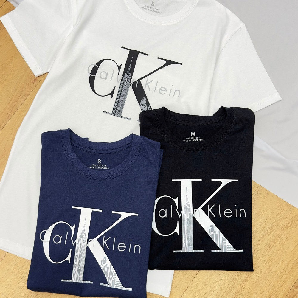 Atasan Kaos Pria Lengan Pendek (CK63 CITYSPACE MONO TEE)