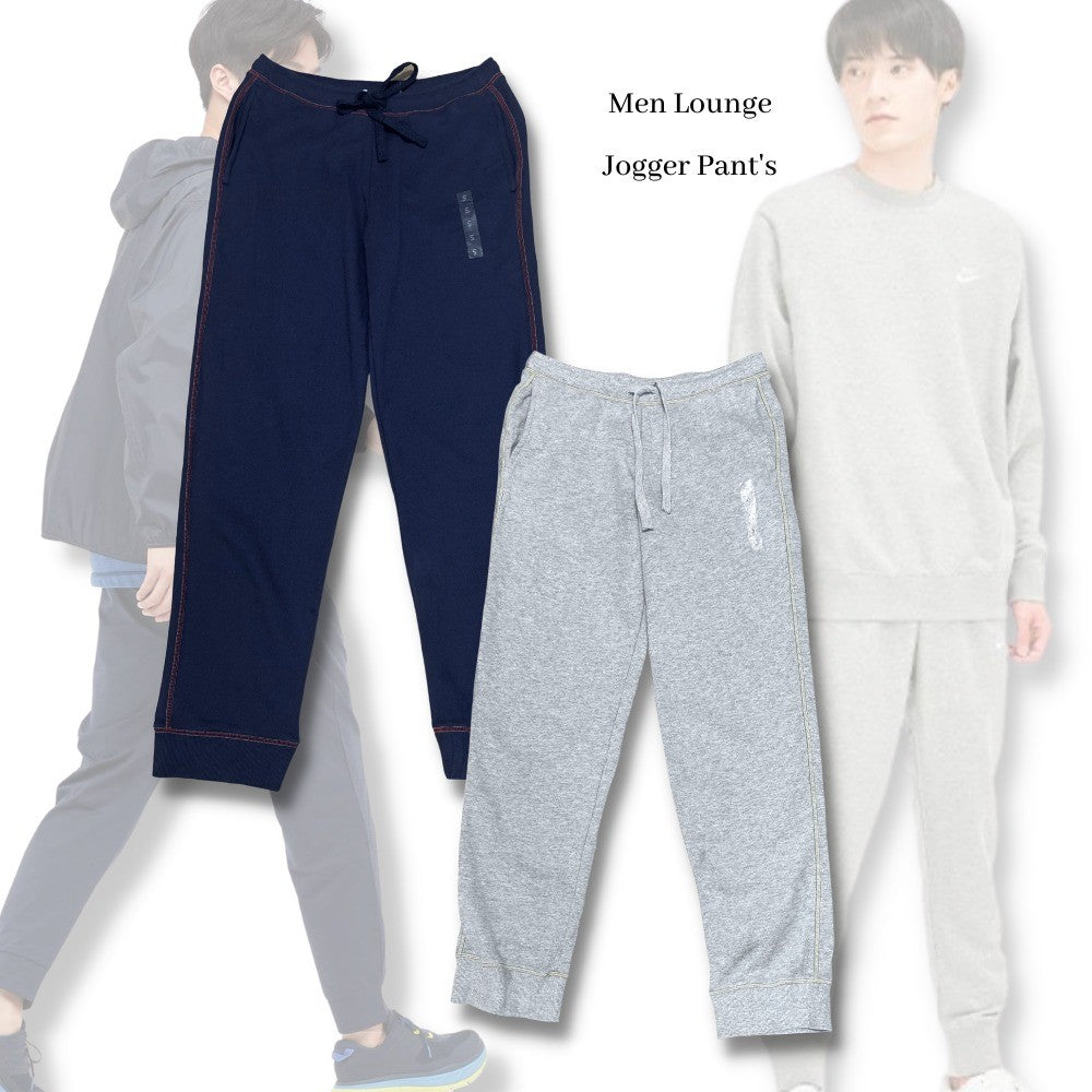 Celana Panjang Jogger Pria (UN275 LOUNGE LIST JOG)