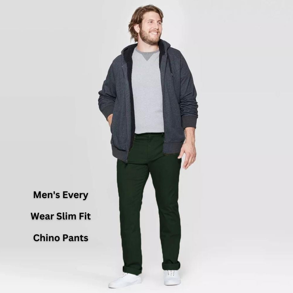 Celana Chino Panjang Pria Slim Fit Midrise Stretch (GFW01 SLIM FIT CHINO)