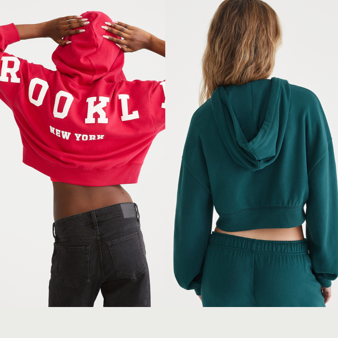 Jacket Crop Wanita Lengan Panjang (AERP105 OVR JACKET)