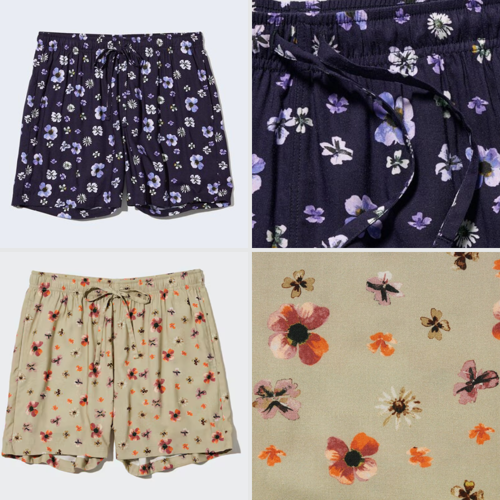 Celana Pendek Santai Wanita Polos Rayon (UNQ153 RLC SHORT)