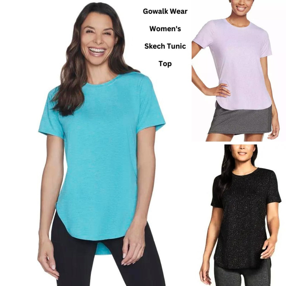 Atasan Kaos Olahraga Wanita Lengan Pendek (SKC07 GODRI ESST TOP)