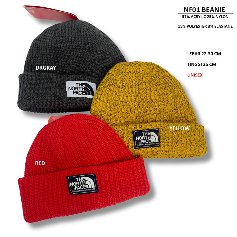 Topi Kupluk Rajut Unisex (NF01 BEANIE)