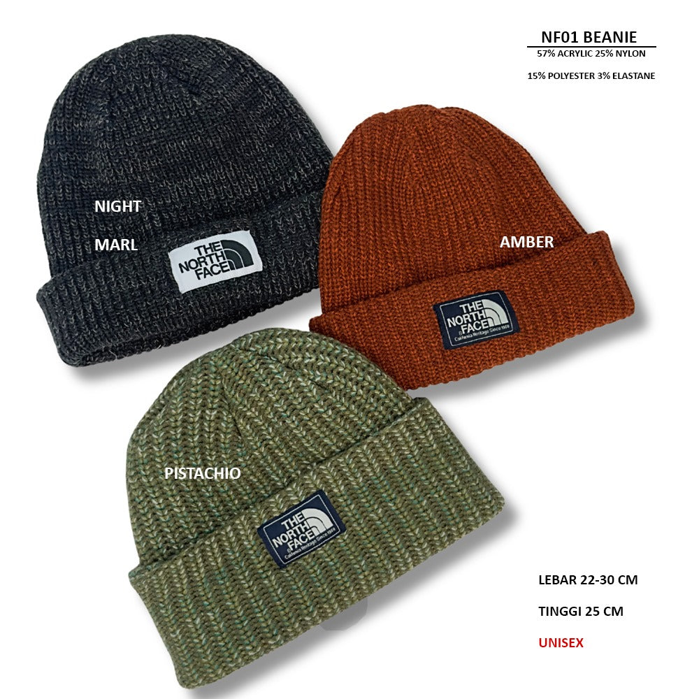 Topi Kupluk Rajut Unisex (NF01 BEANIE)