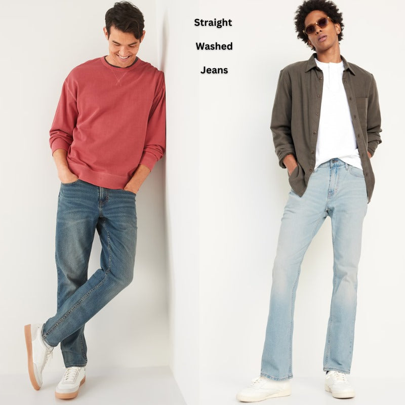 Celana Panjang Pria Stretch Straight (ODN607 STRAIGHT JEANS)