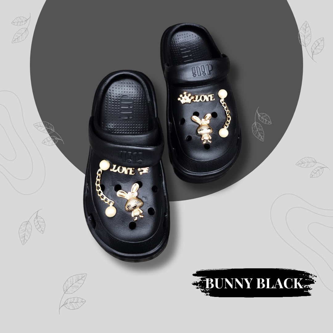Sendal Crocs Wanita (IMP02 BUNNY CLOG)