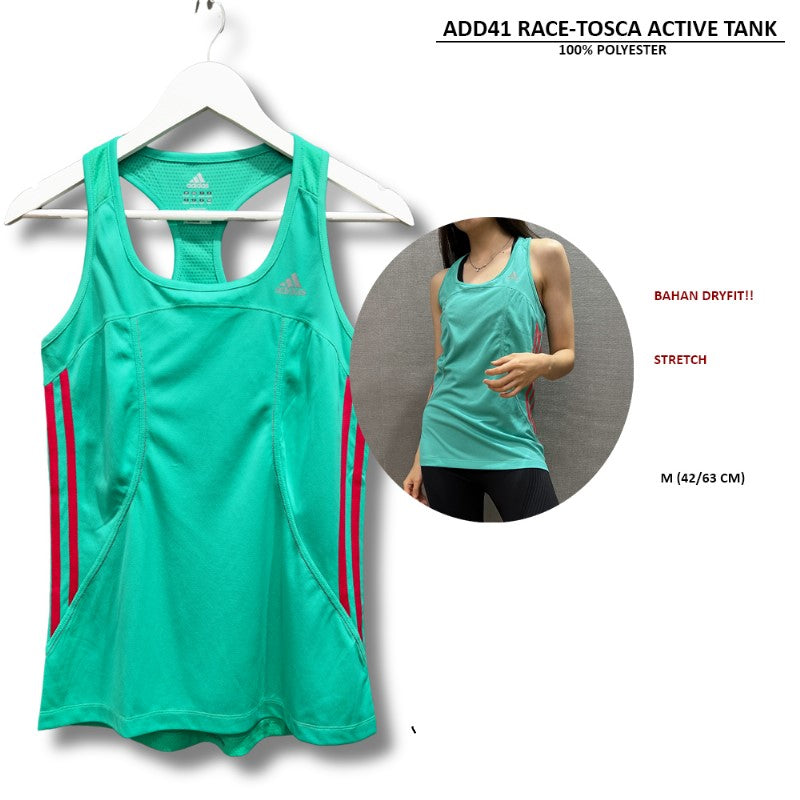 Sport Tanktop Wanita Dryfit Stretch (ADD41 RACE ACTIVE TANK)
