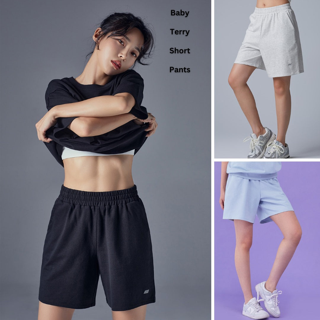 Celana Pendek Santai Wanita Bahan Terry (STL67 SHORT TERRY PANT)