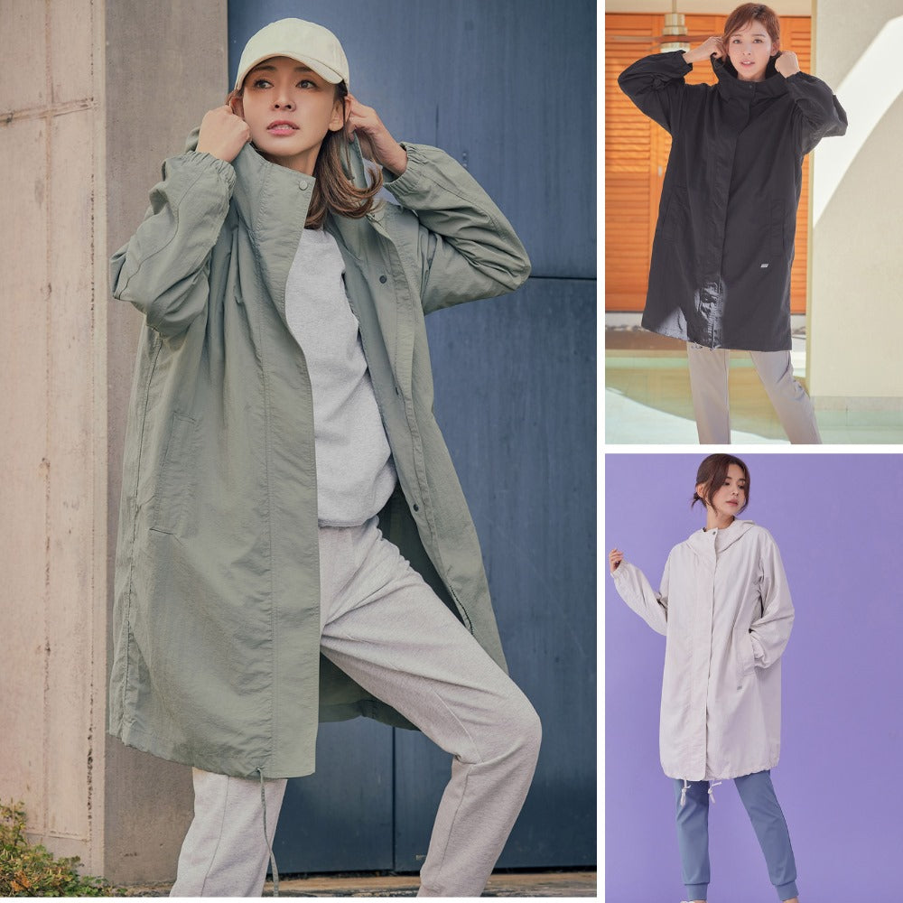 Jacket Panjang Wanita Windproof & Waterproof (STL68 LMOV MATCHUP JACKET)