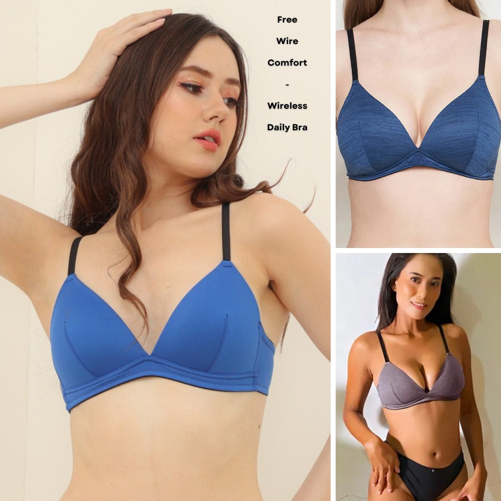 Pakaian Dalam Wanita Stretch Non Push (TORI01WIRELESS BRA)