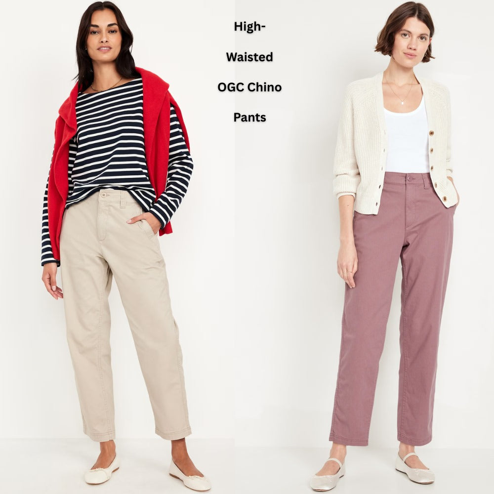 Celana Panjang Chino Wanita Highwaist (ODN635 OCG CHINO PANTS)