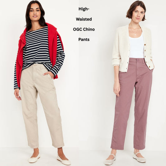 Celana Panjang Chino Wanita Highwaist (ODN635 OCG CHINO PANTS)