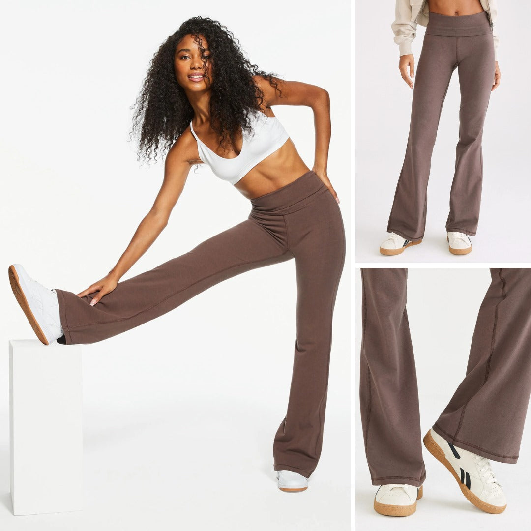 Celana Panjang Wanita Bootcut (AERP108 FLARE FOLDOVER PANT)