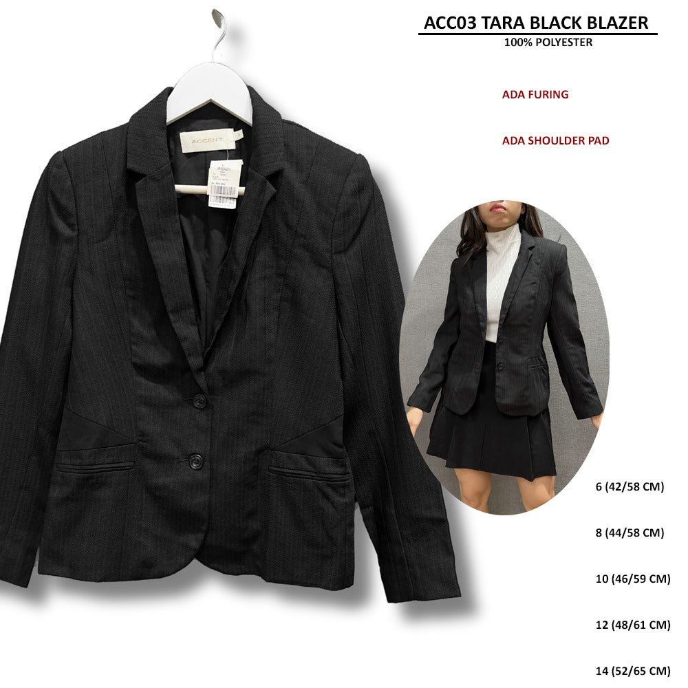 Blazer Wanita Stretch (ACC03 & ACC04 SONIA TARA BLAZER)