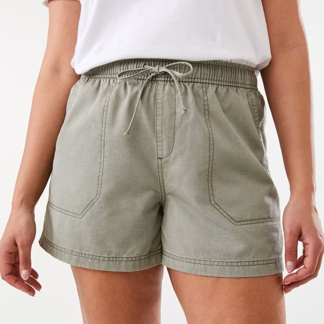Celana Pendek Wanita Soft Twill (ANK91 SOFT TWILL SHORT)