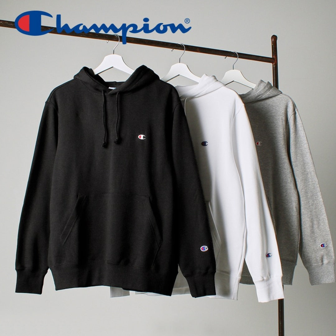 Sweater Hoodie Pria Wanita Terry (CHAMP105 TERRY EMBRO HOOD)