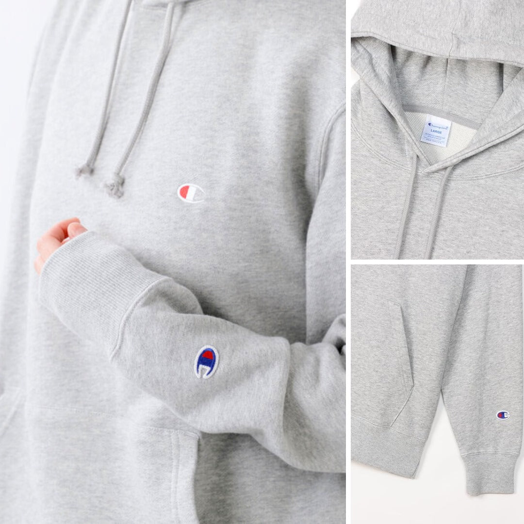 Sweater Hoodie Pria Wanita Terry (CHAMP105 TERRY EMBRO HOOD)