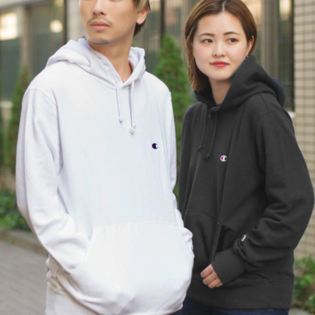 Sweater Hoodie Pria Wanita Terry (CHAMP105 TERRY EMBRO HOOD)