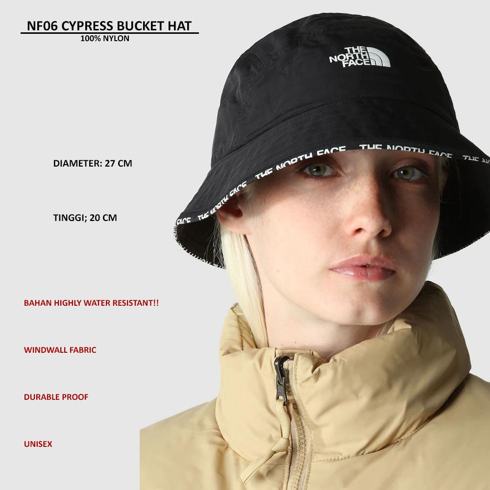 Topi Bucket Windwall Fabric Durable Proof (NF06 CYPRESS BUCKET HAT)